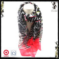 Geometry stripe print fashionable scarf pin shawl